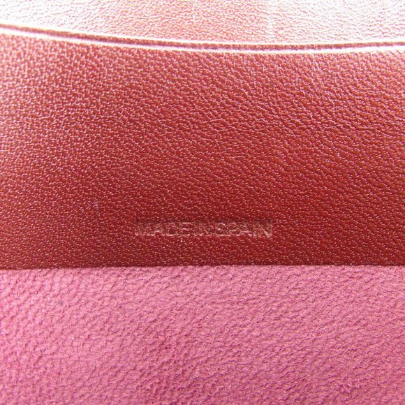 Cartier length wallet mast line Bordeaux leather Auth used T17439 - Picture 9 of 9